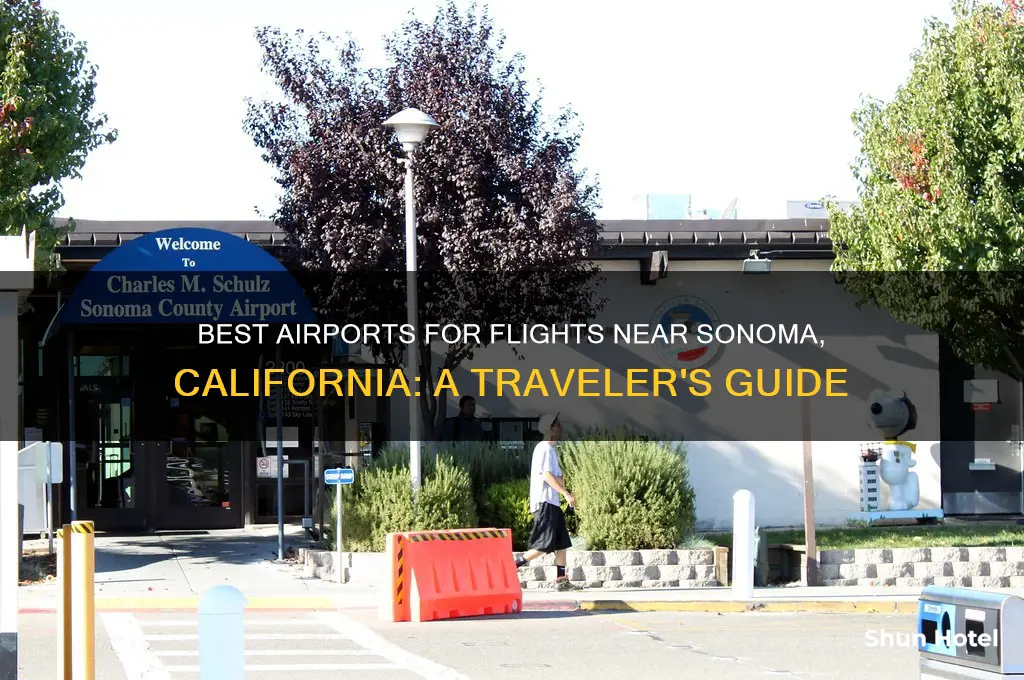 what airport to fly out of sonoma california