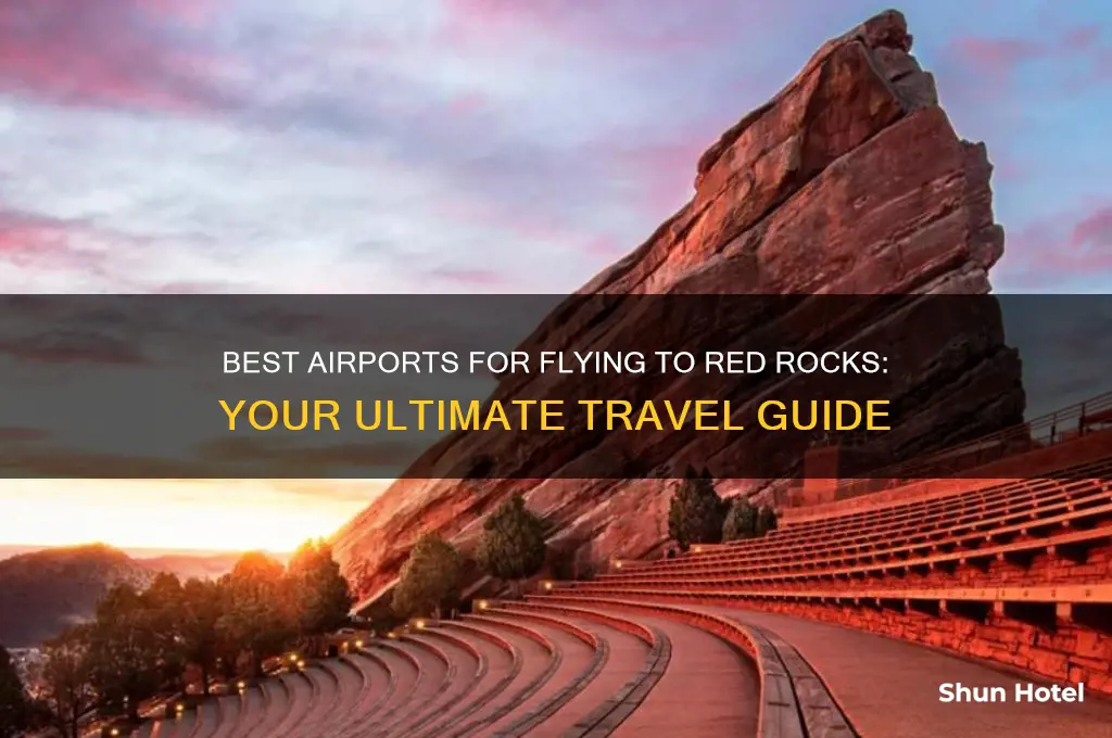 what airport to fly to red rocsk