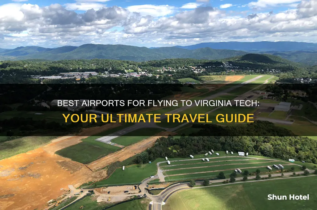 what airport to fly to virginia tech