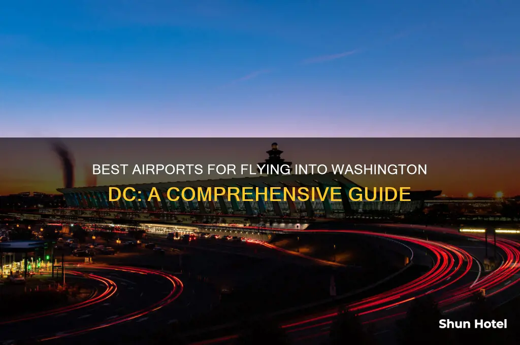 what airport to fly to washington dc