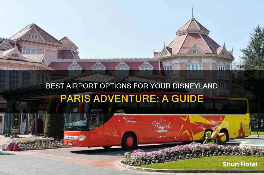 what airport to fly to when going to disneyland paris