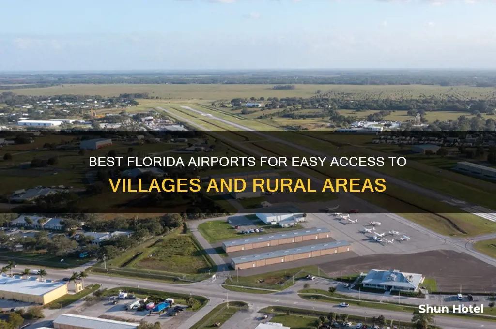 what airport to get into villages in florida