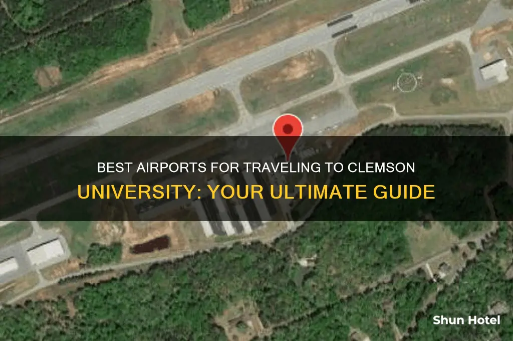 what airport to get to clemson university