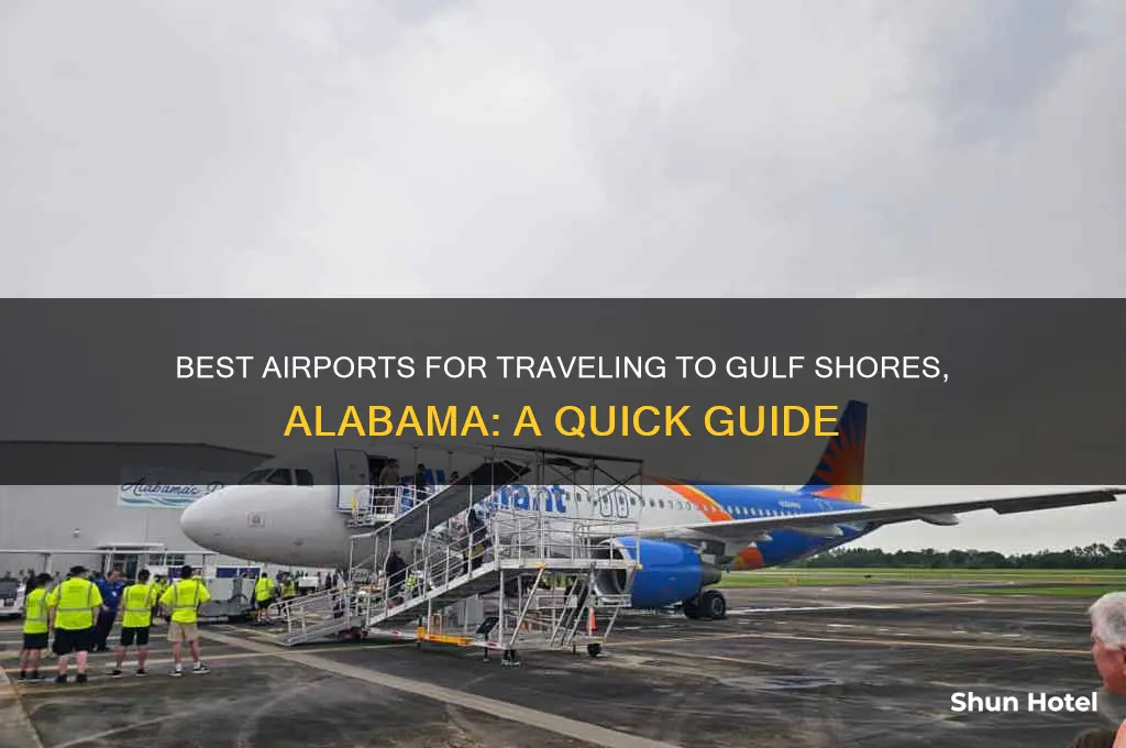 what airport to get to gulf shores alabama