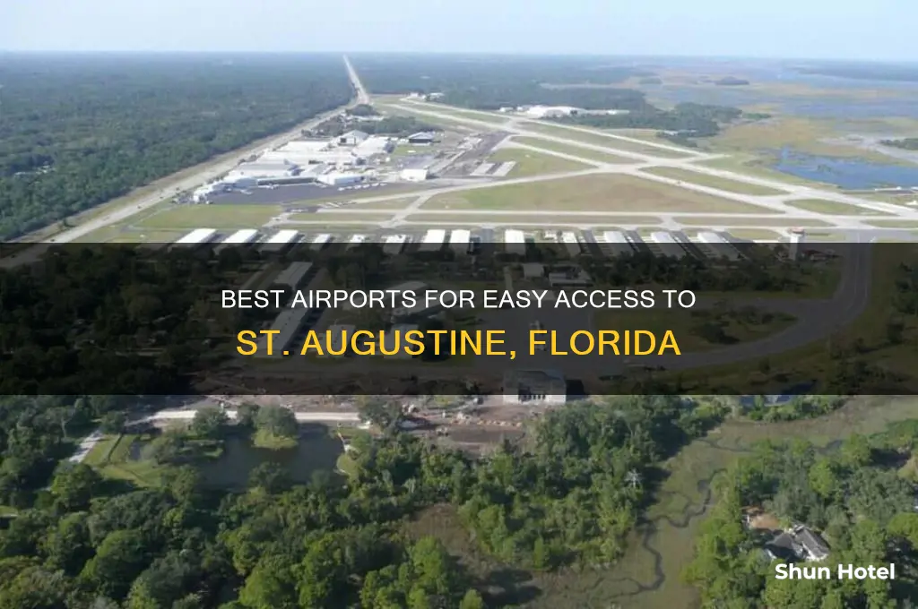 what airport to get to st augustine