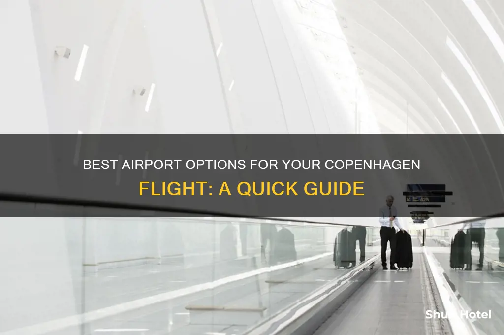 what airport to use flying into copenhagen