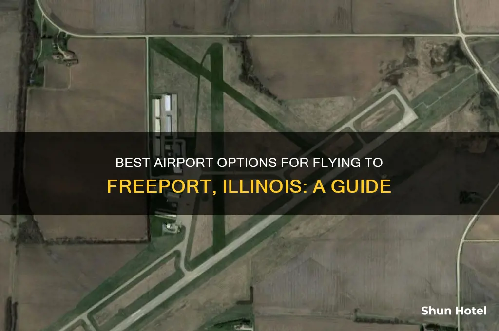 what airport to use to fly to freeport illinois