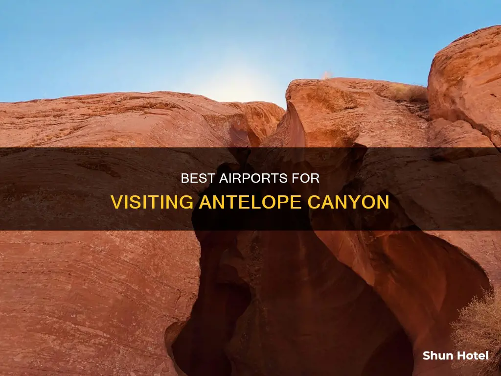 what airport to visit antelope canyon