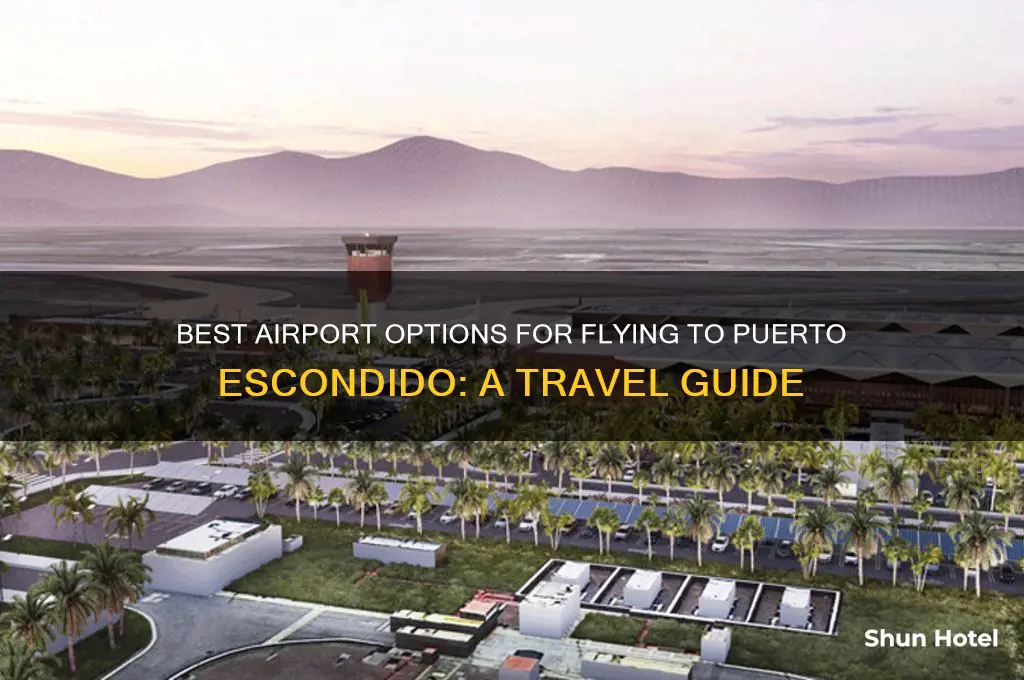 what airport when flying to puerto escondido