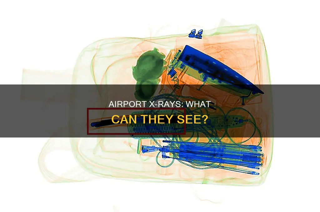 what airport x rays can see