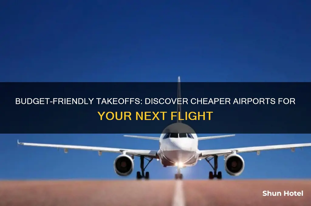 what airports are cheaper to fly out of
