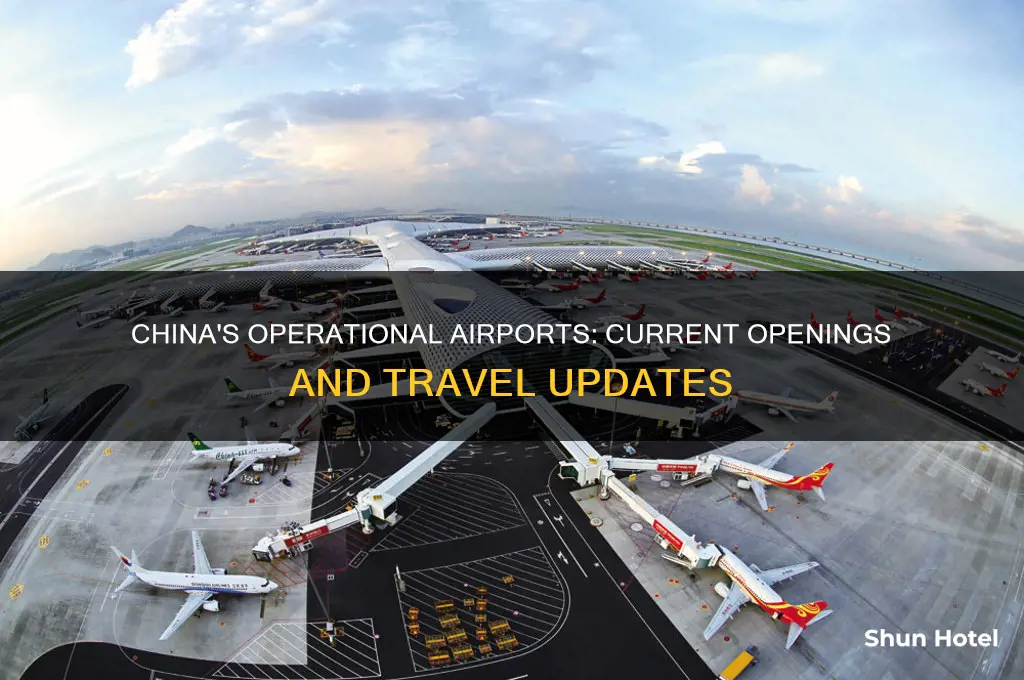 what airports are open in china