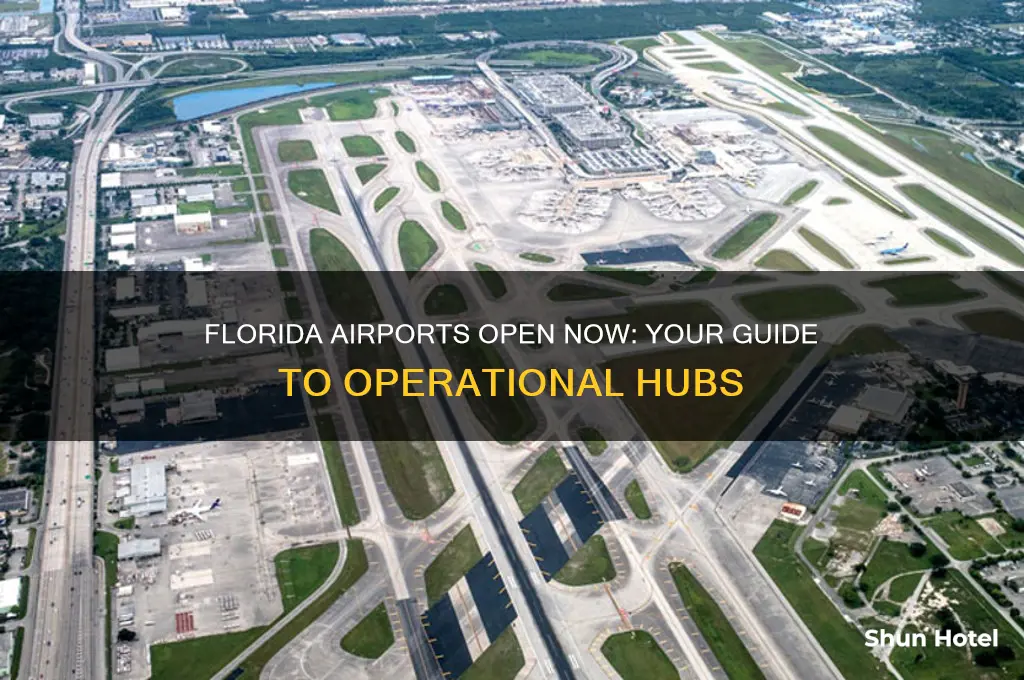 what airports are open in fl