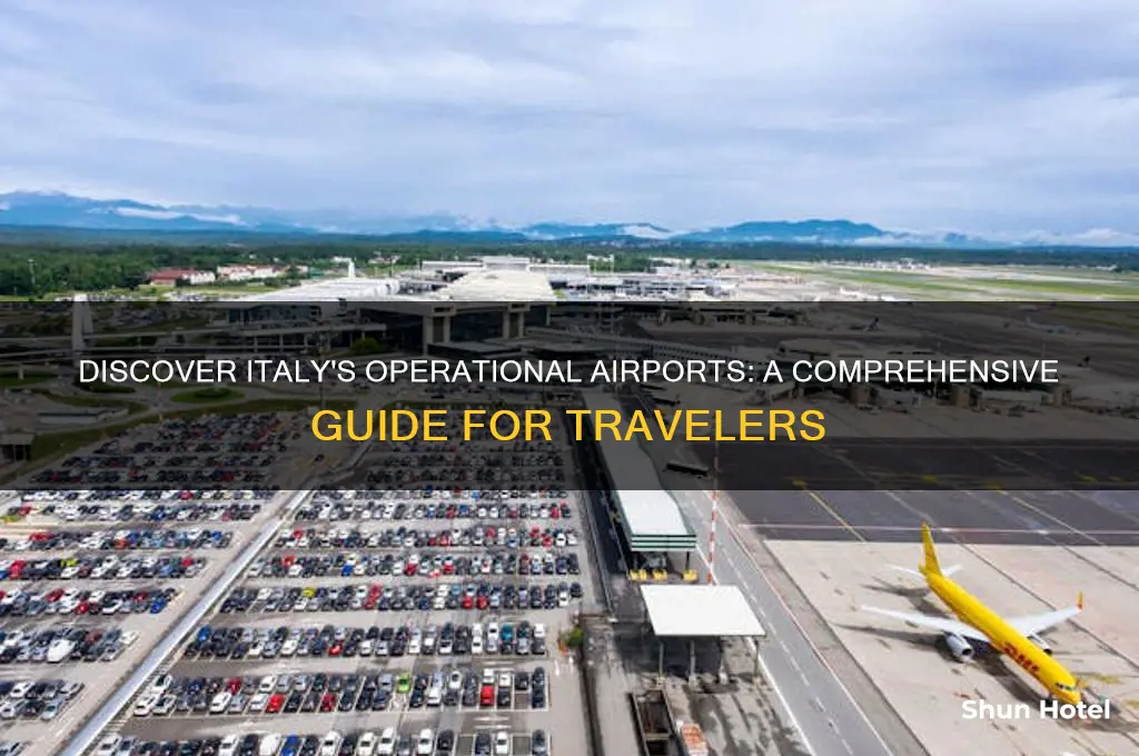 what airports are open in italy