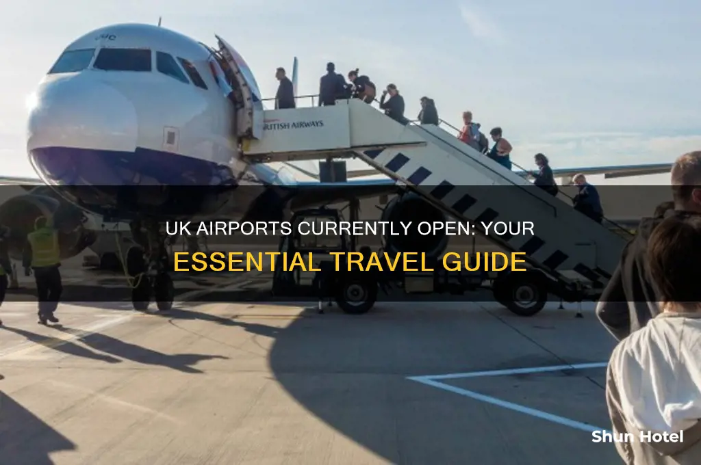 what airports are open in the uk