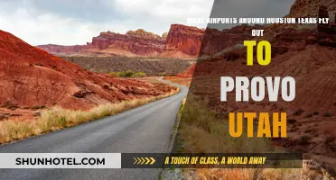 Houston to Provo: Direct Flights from Nearby Texas Airports