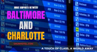 Airports Between Baltimore and Charlotte: A Comprehensive Guide