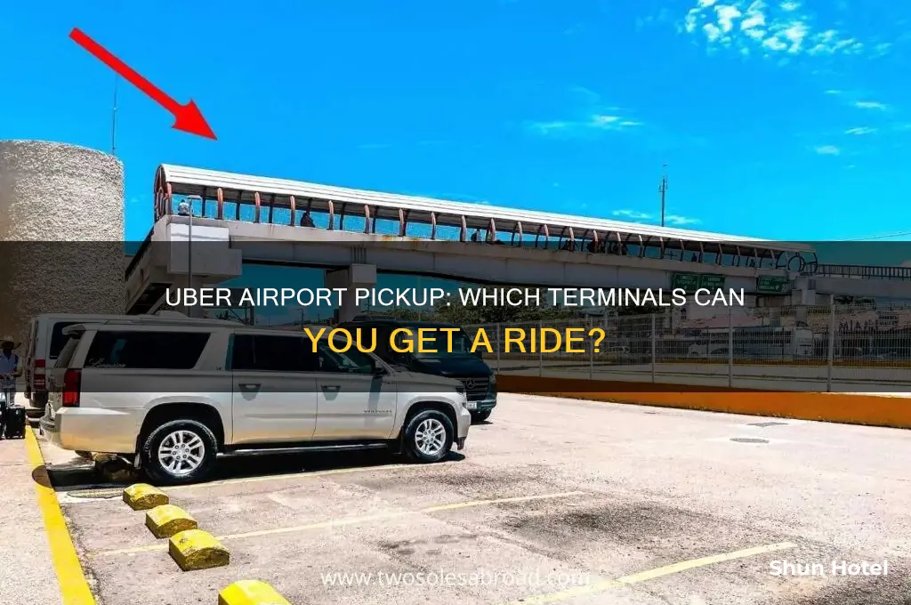 what airports can uber pickup at