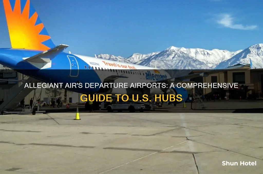 what airports do allegiant fly out of