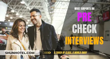 Airports Offering Pre-Check Interviews: A Comprehensive Guide