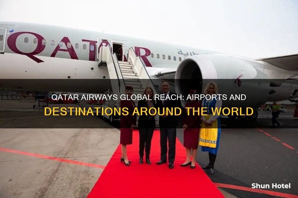 what airports do qatar airways fly out of