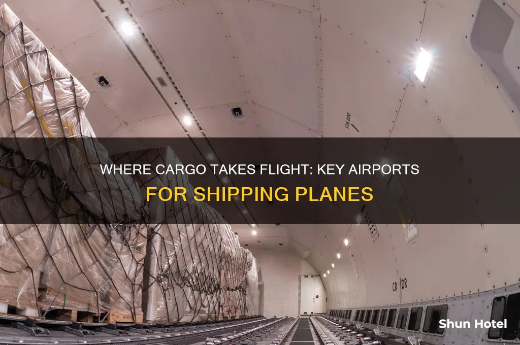 what airports do shipping planes fly in