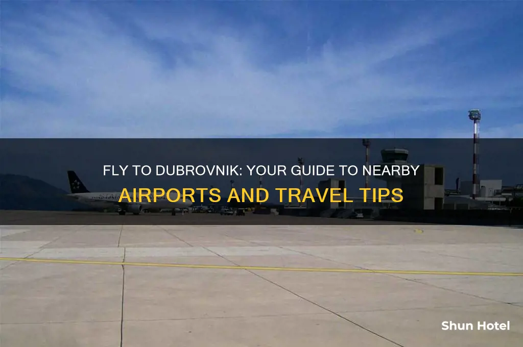 what airports do you fly into for dubrovnik