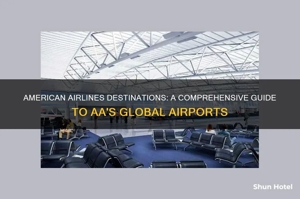 what airports does aa fly to