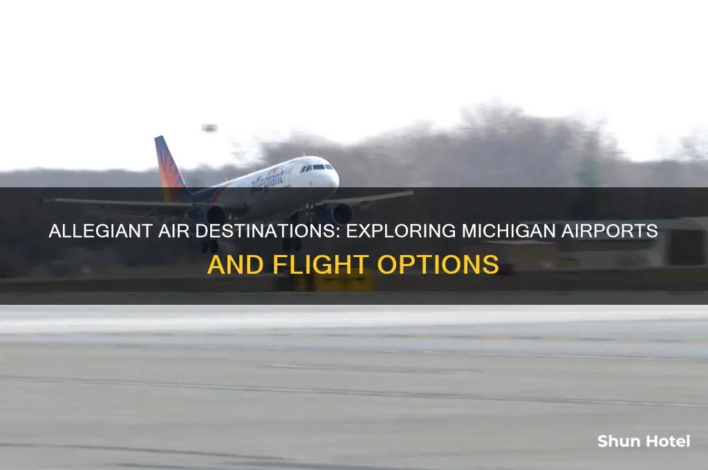 what airports does allegiant fly to in mi