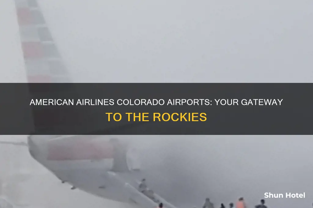 what airports does american airlines fly out of in colorado
