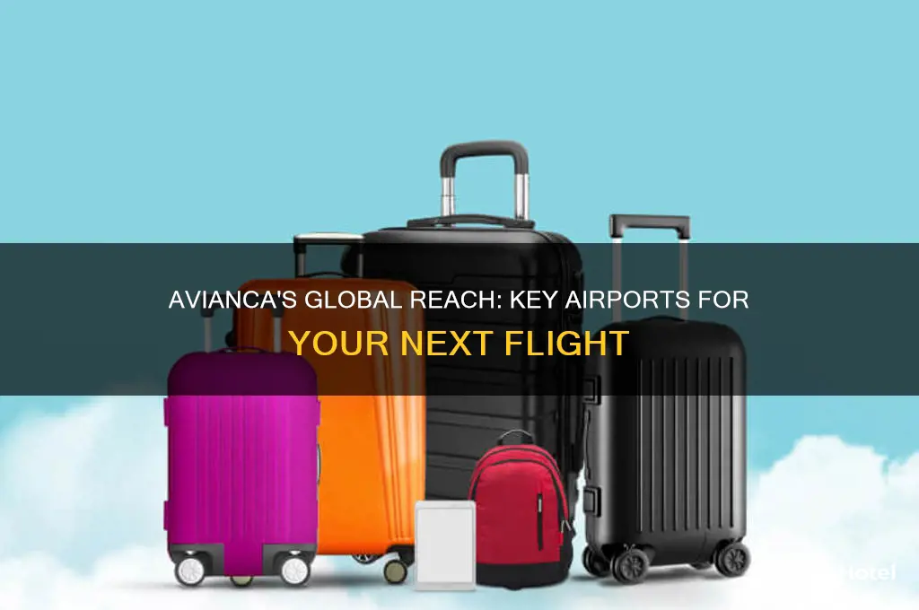 what airports does avianca fly out of