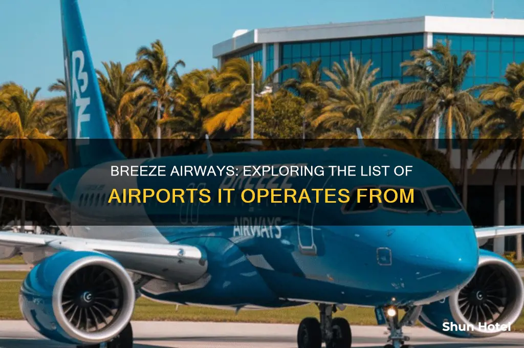 what airports does breeze fly out of