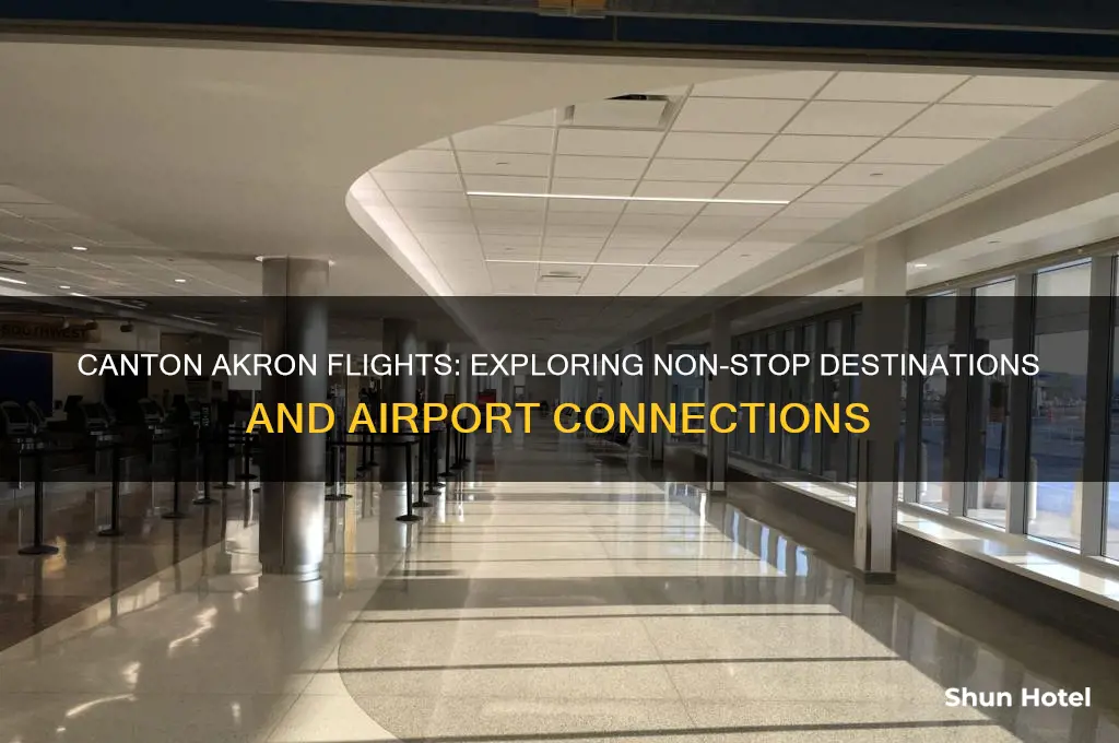 what airports does canton akron fly into