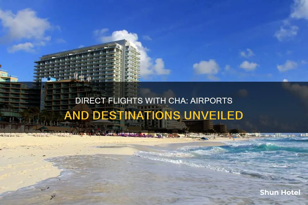 what airports does cha fly direct