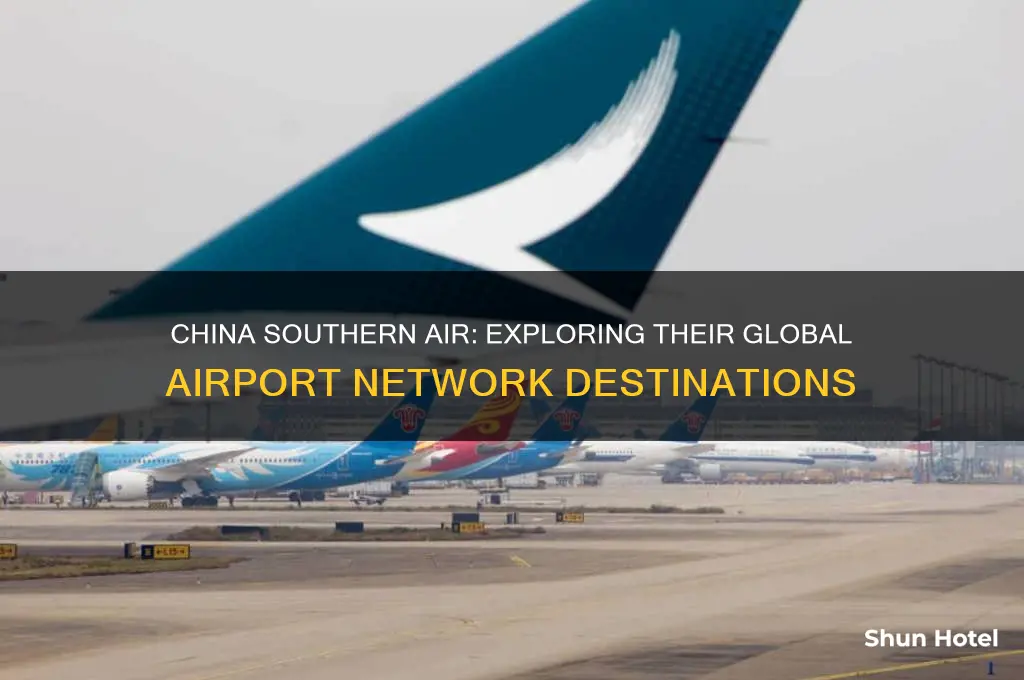 what airports does china southern air fly