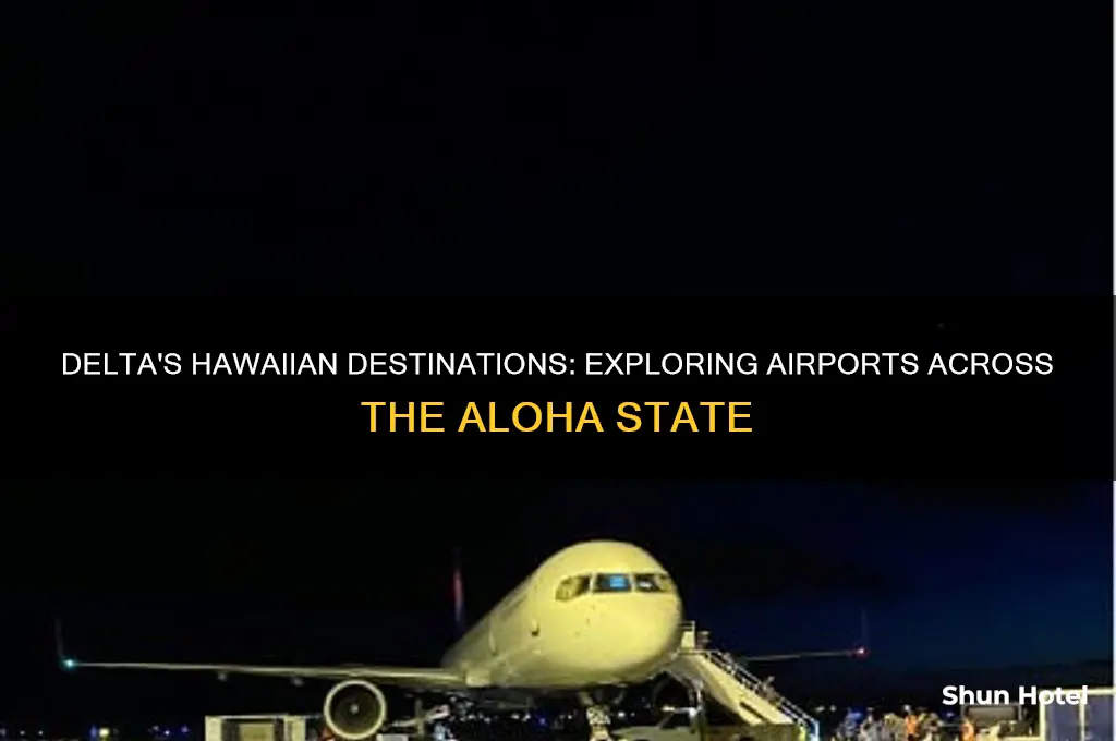 what airports does delta fly to in hawaii