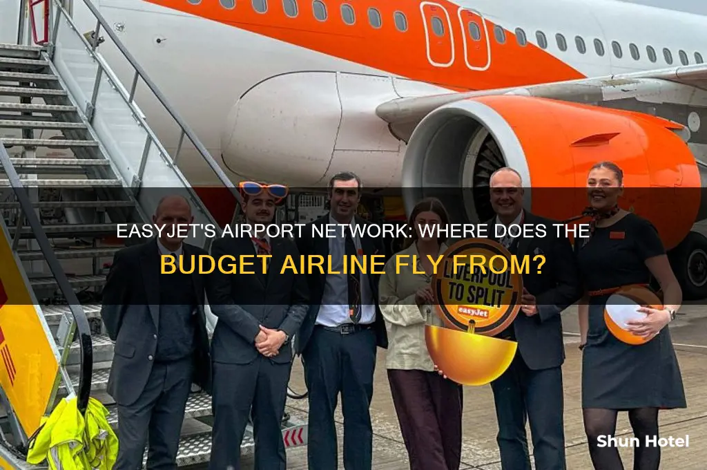 what airports does easyjet fly from