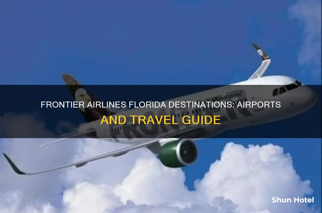 what airports does frontier fly into in florida