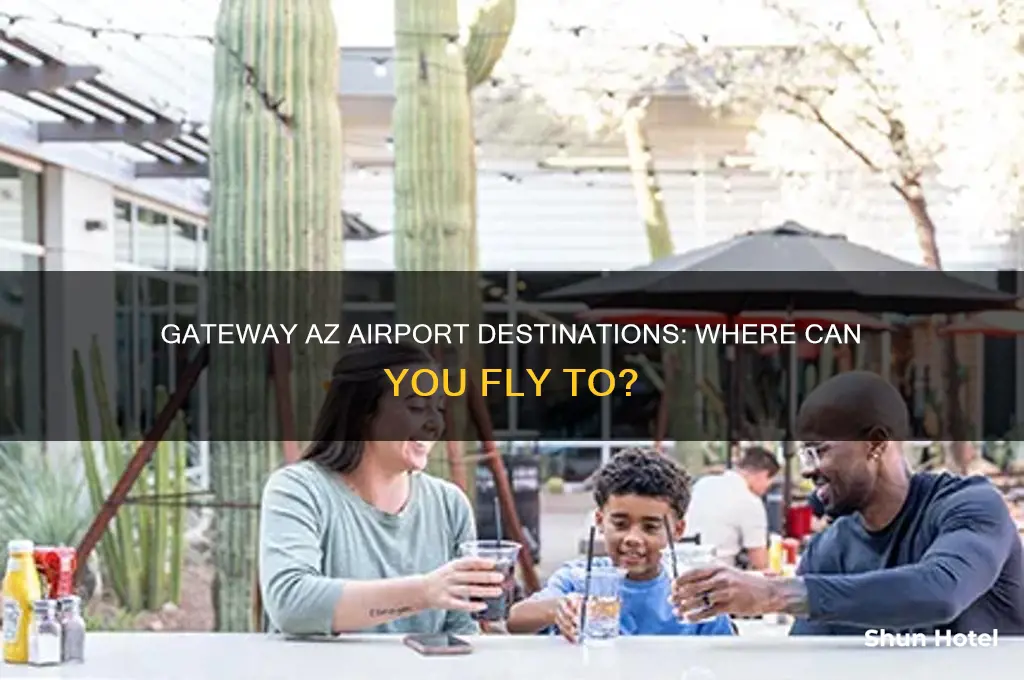 what airports does gateway az fly to