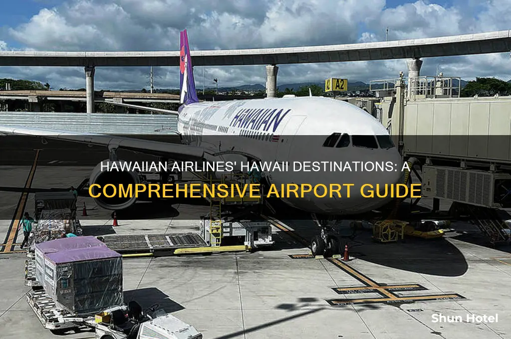what airports does hawiian airlines fly to in hawaii