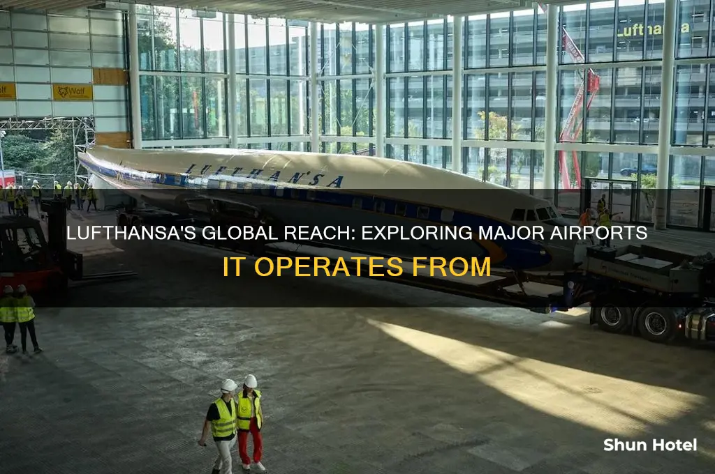 what airports does lufthansa fly out of