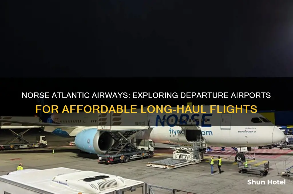 what airports does norse fly from