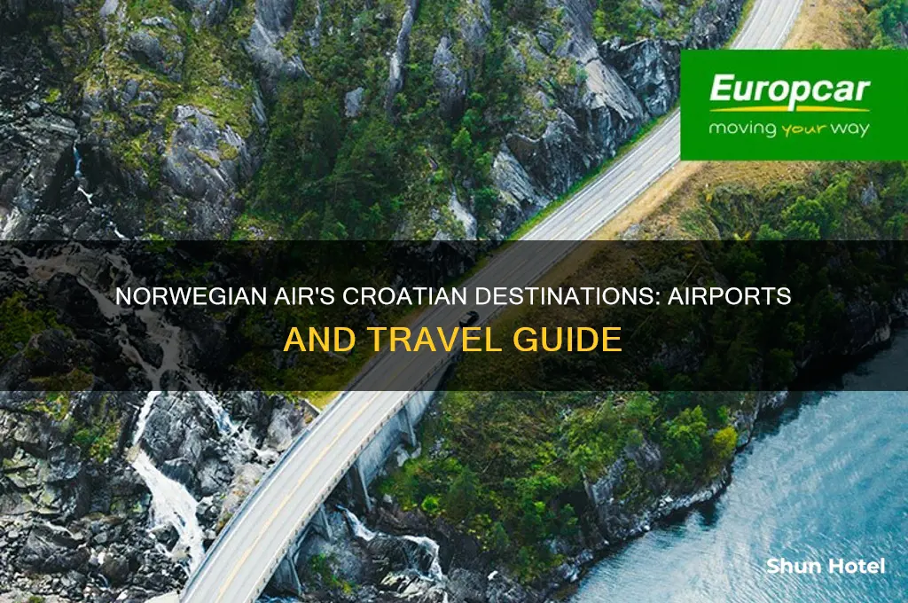 what airports does norwegian air fly to in croatia