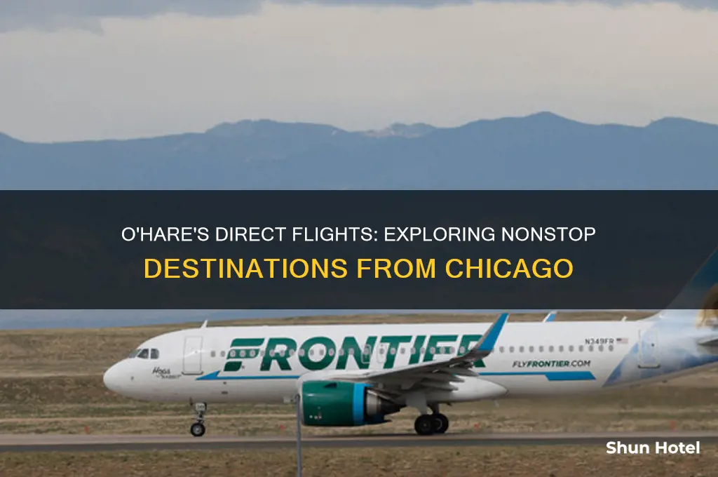 what airports does ohare fly direct to