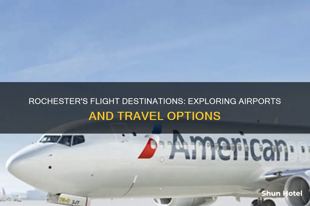 what airports does rochester fly to