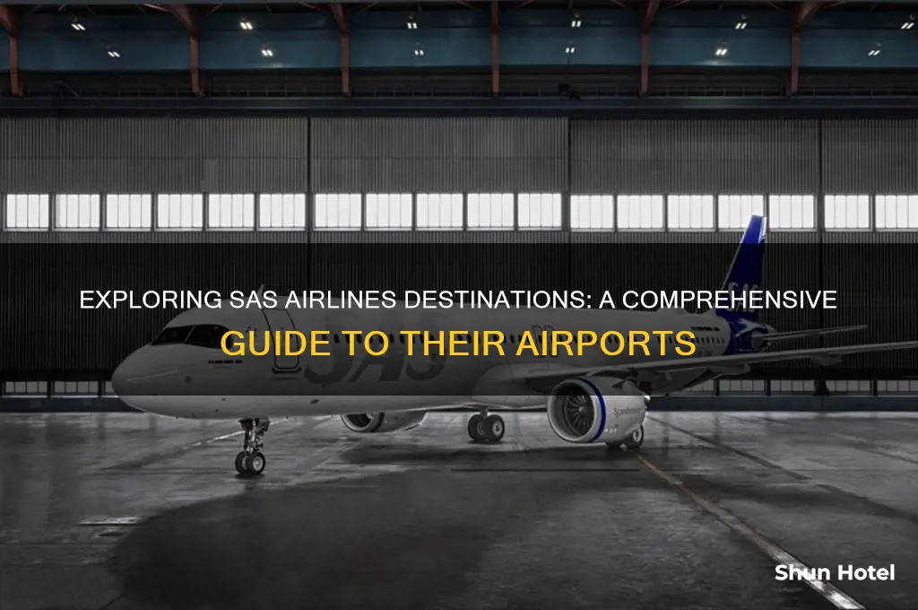 what airports does sas fly to
