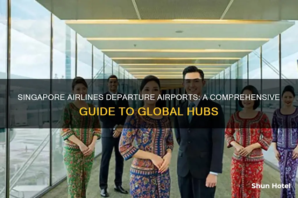 what airports does singapore airlines fly out of