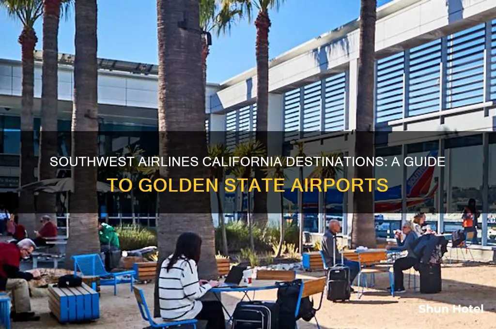 what airports does southwest fly into in california