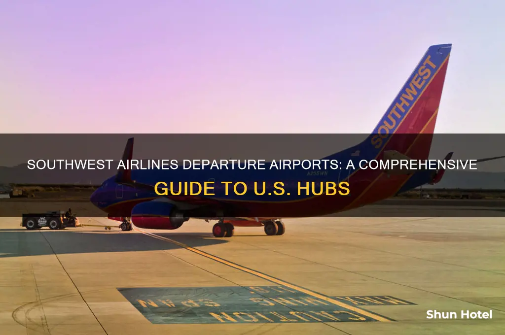 what airports does southwest fly out off