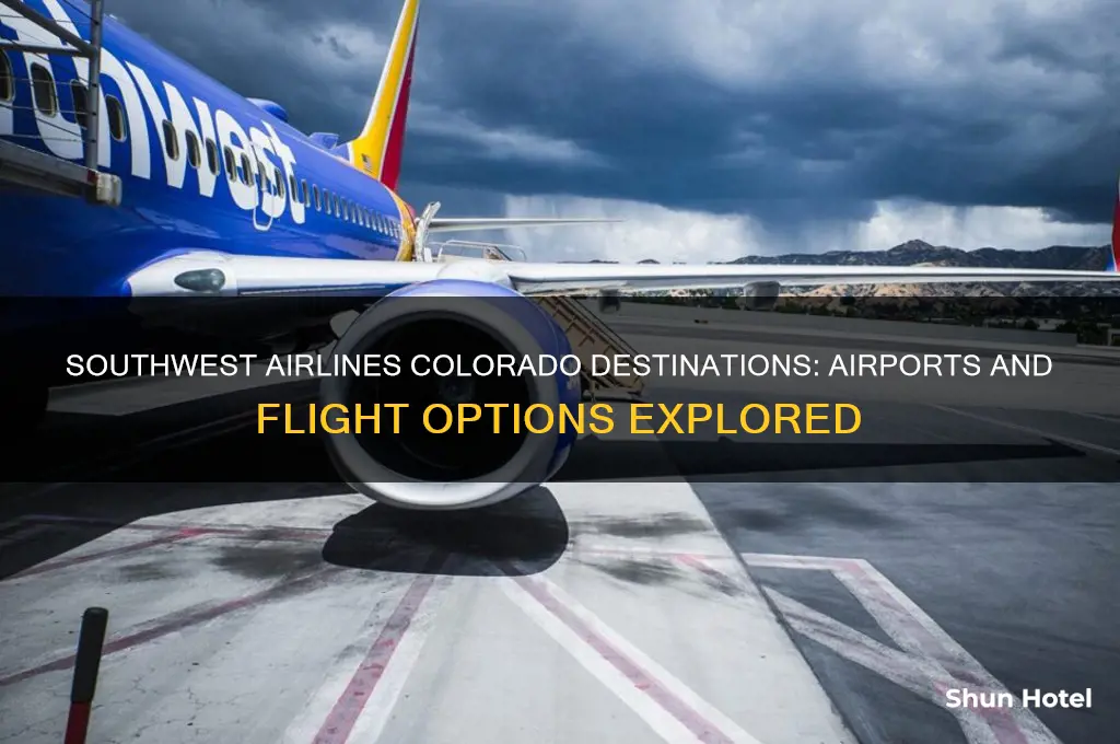 what airports does southwest fly to in colorado
